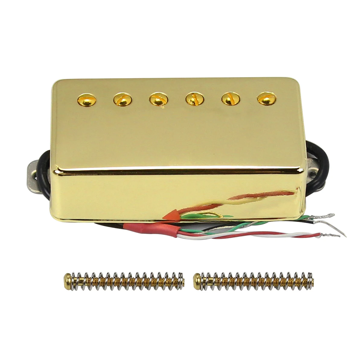 Black and Gold Humbucker Pickup for LP Style 9 Black and Gold Humbucker Pickup for LP Style - Image 9
