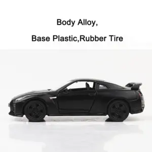 Black 1:36 GTR Alloy Diecast Model Car 11 S8890687b9de64dfbaa45ce33e1b87021A