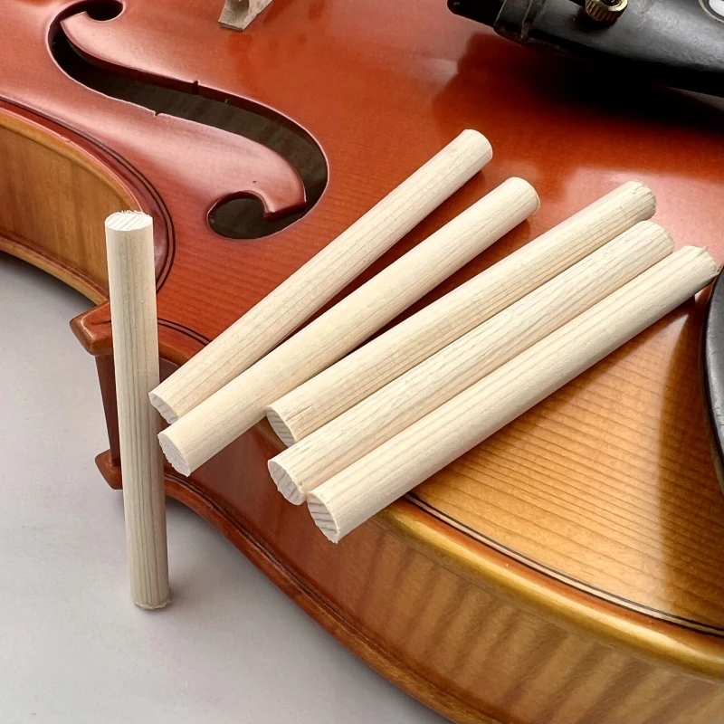 Set of Dried Spruce Sound Posts for String Instruments 5 Set of Dried Spruce Sound Posts for String Instruments - Image 5