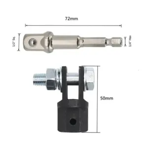7.2-Inch Chrome Vanadium Impact Wrench Adapter 14 S88b48ed3e900404eb1f770c086fdc667M