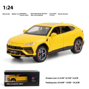 Yellow 1:24 Urus Bison Diecast Model 17 S88b8ed21c66b4bc6a669ef7d8c5571c1u