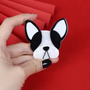 Acrylic Fighting Dog Brooch for Bags and Jackets 8 S88dcd6ea58e24f9286c72741fa60484cO