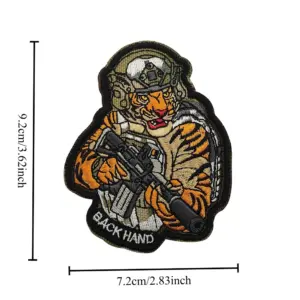 Bold Jungle Tiger Military Patch for Tactical Gear 6 S88e2b5ab990f40eea7110e5fe0d8a3e8P