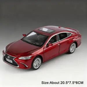 White Lexus ES300H Diecast Model with Features 19 S88fda06fdfc045bda5847ea060490154c