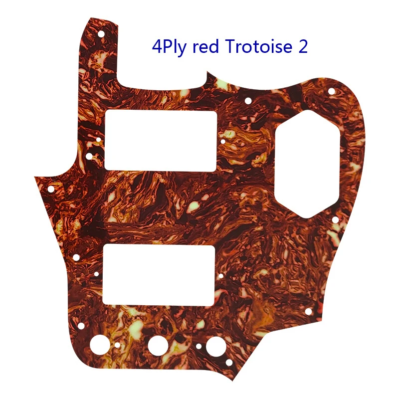 Flame Pattern Pickguard for US Jaguar 4 Flame Pattern Pickguard for US Jaguar - Image 4