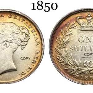 Vintage Queen Victoria Coin Replica 25mm 17 S891c484045c9496e9880fdeeb12f1086u