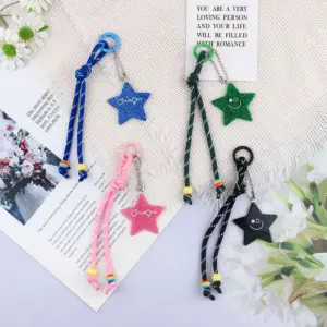 Colorful Glitter Star Keychain in Zinc Alloy 11 S892921571db742128c29be69fb024037n