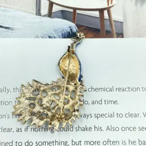 Elegant Ethnic Peacock Brooch for Women and Men 8 S8933e4dc6bc747e2b7849d4d6a0e3530L