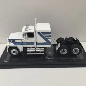 Vintage White Ford LTL-9000 Diecast Model 1:43 Scale 7 S89340e93fc474f449a0c58d1b893162fc