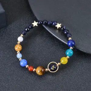 Celestial Beaded Bracelet with Natural Stones 15 S8936857b0d574af0b713da71605d50dcN