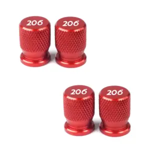 Peugeot 206 Aluminum Valve Caps (Set of 4) 17 S893b851c961d40d787dd334b2bfd10a3n
