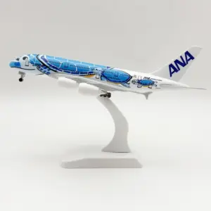Vibrant Airbus A380 Model in 1:300 Scale 17 S89741054b99a4f7a90c6df21397e5c5aD