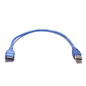 Blue USB 2.0 Extension Cable 30cm 10 S8974f775a68740839679535f4288b7d2W