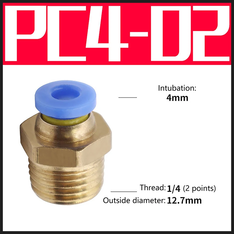 High-Quality Pneumatic Connector Fitting 4-12mm 9 High-Quality Pneumatic Connector Fitting 4-12mm - Image 9