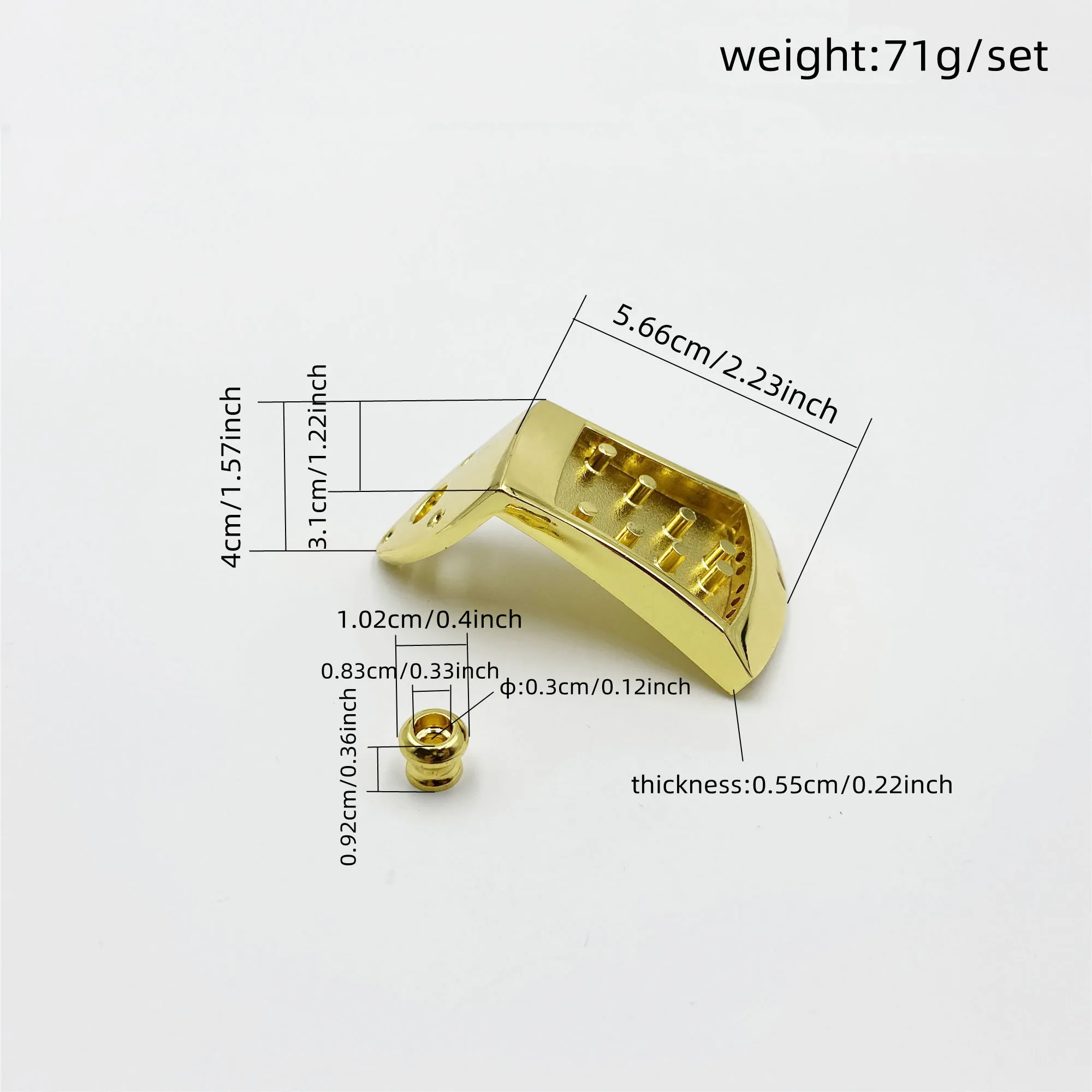 Brass 8-String Mandolin Bridge for Enhanced Tone 6 Brass 8-String Mandolin Bridge for Enhanced Tone - Image 6