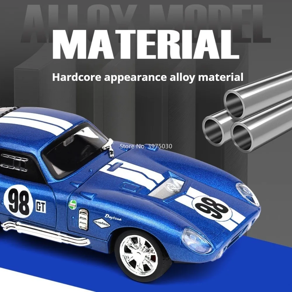 Shelby Cobra 1:32 Diecast Model with Lights 2 Shelby Cobra 1:32 Diecast Model with Lights - Image 2