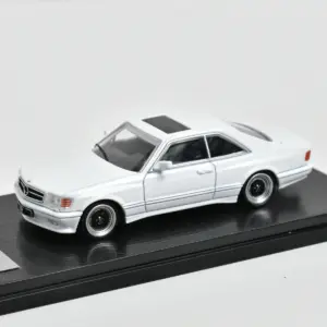 Mercedes-Benz 560SEC W126 Diecast Model 1:64 Scale 6 S89a23f85b03249ad9a724aeb008747a46