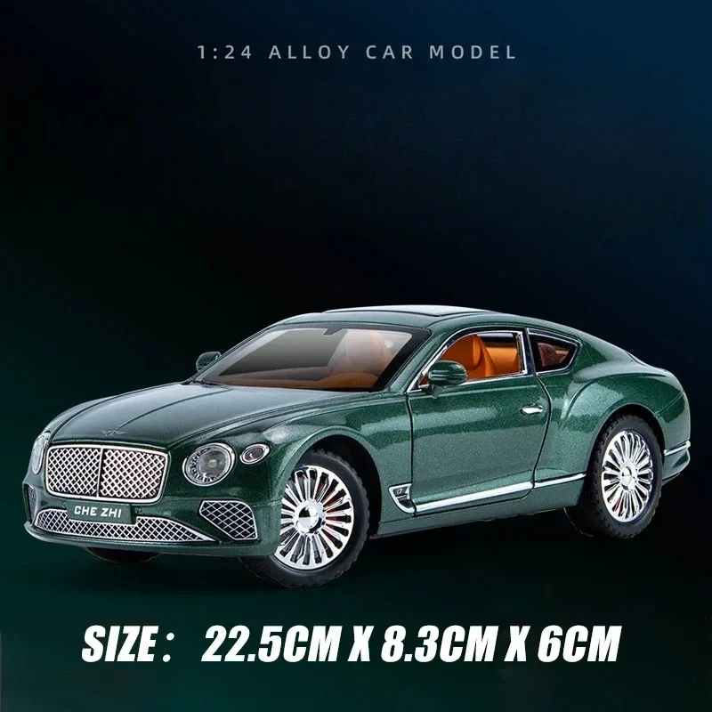 White 1:24 Bentley Continental GT Diecast Model 9 White 1:24 Bentley Continental GT Diecast Model - Image 9