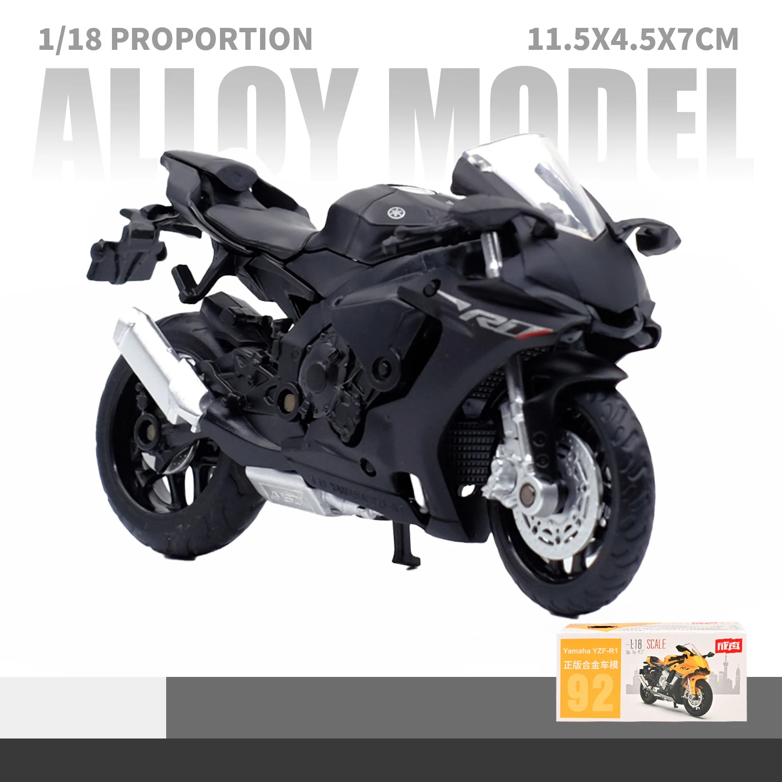 1:18 Scale Diecast Motorcycle Model Collection 7 1:18 Scale Diecast Motorcycle Model Collection - Image 7