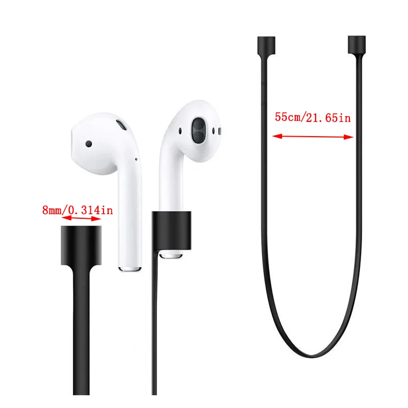 Vibrant Silicone Earphone Lanyard for AirPods 2 Vibrant Silicone Earphone Lanyard for AirPods - Image 2