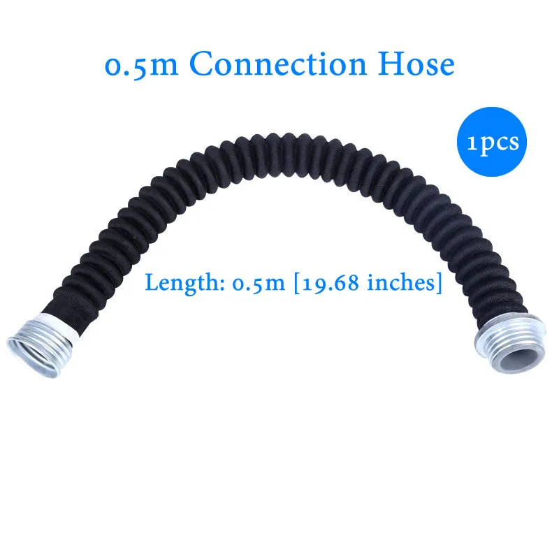 Rubber Corrugated Mask Connection Tube 40mm 7 Rubber Corrugated Mask Connection Tube 40mm - Image 7