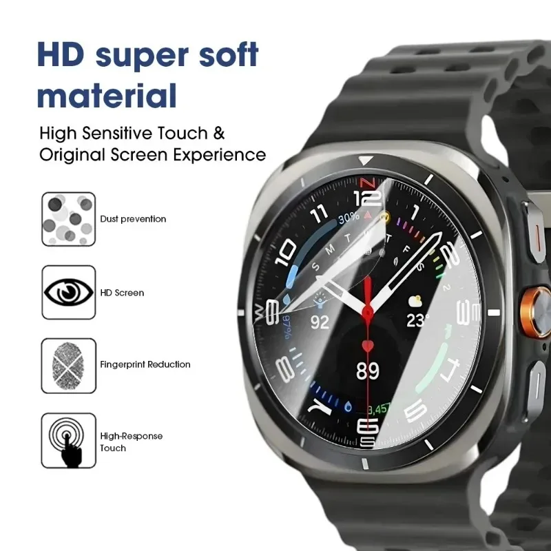 Samsung Galaxy Watch 7 Hydrogel Screen Protector 5 Samsung Galaxy Watch 7 Hydrogel Screen Protector - Image 5