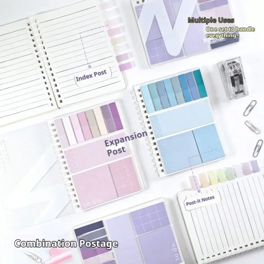 Colorful Sticky Notes Notebook for Organization 4 Colorful Sticky Notes Notebook for Organization - Image 4