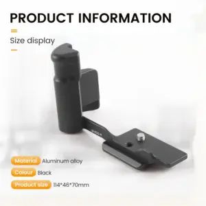 L-Shaped Quick Release Plate for Canon EOS-M 9 S89e4ed86dec64931b56f8a84ad70387aM