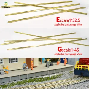 Durable 50cm G Scale Model Train Rails Set