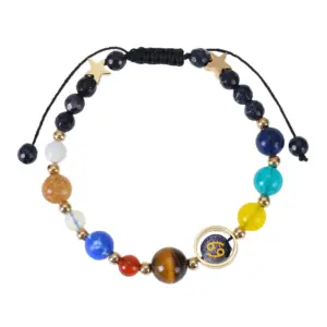 Celestial Beaded Bracelet with Natural Stones 18 S89fe678ceeef4dc4b47479899ec48ab1o