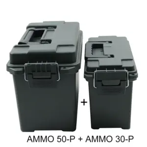 High-Strength Plastic Ammo Box in Black 18 S8a0e5161b6434bda945ed1360f1e29f1v