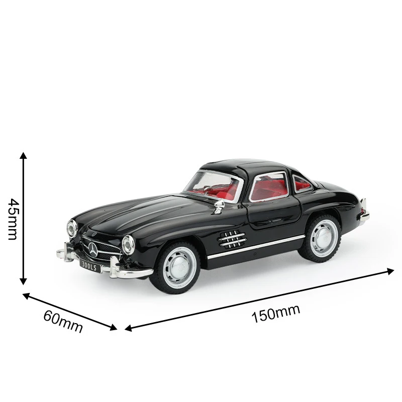 Mercedes-Benz 300SL 1:32 Diecast Model with Iridescent Finish 9 Mercedes-Benz 300SL 1:32 Diecast Model with Iridescent Finish - Image 9