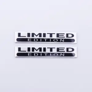 Aluminum Vehicle Badge Set with 100 Decals 15 S8a2744135eb64c708757618ea32db6feQ