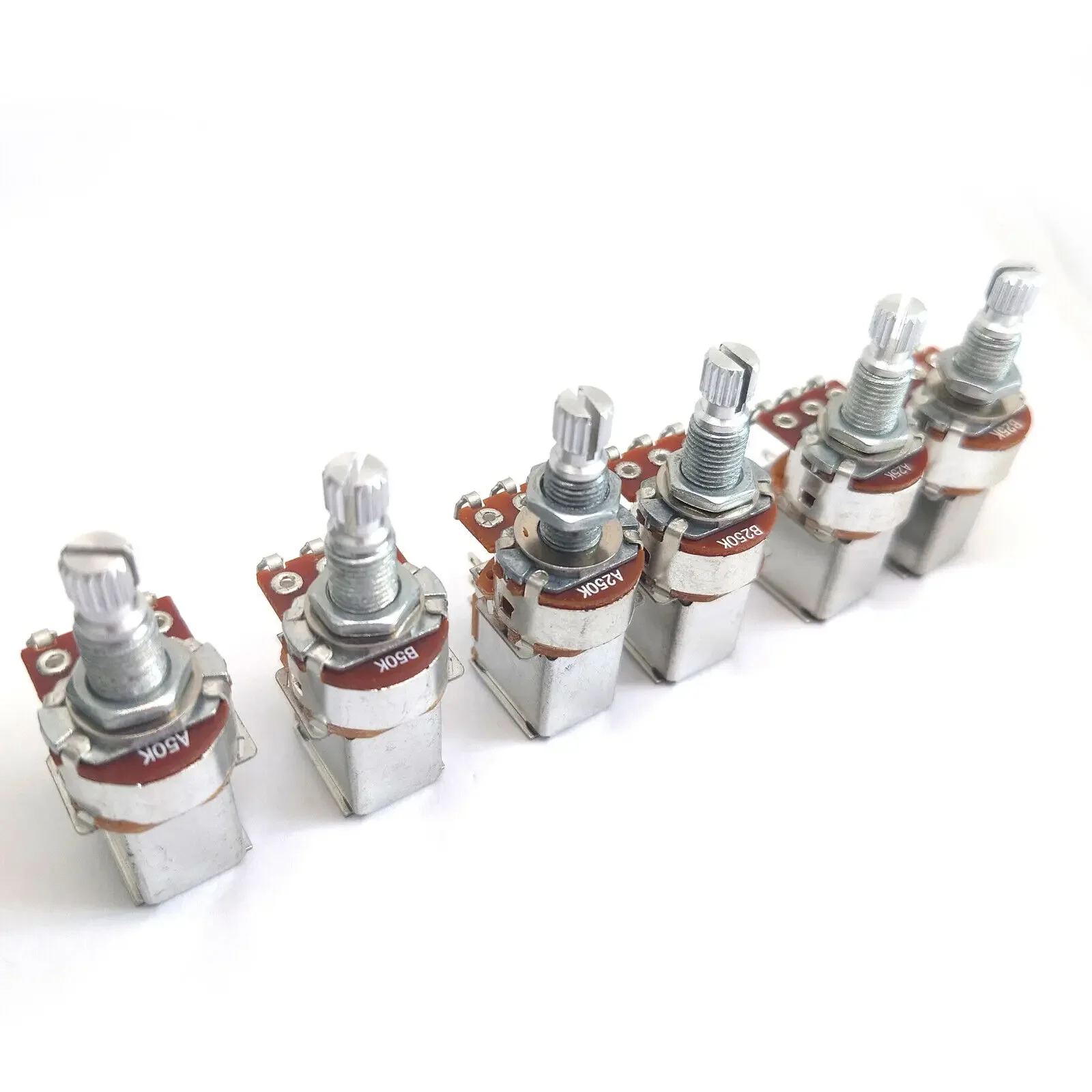 Push-Pull Guitar Potentiometer Set 25K-500K 3 Push-Pull Guitar Potentiometer Set 25K-500K - Image 3