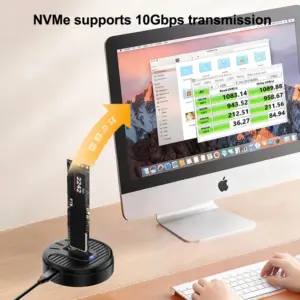 M.2 NVMe SSD Docking Station 4TB Support 10 S8aa07deceef7493bb1bea1cffbaab9c7i