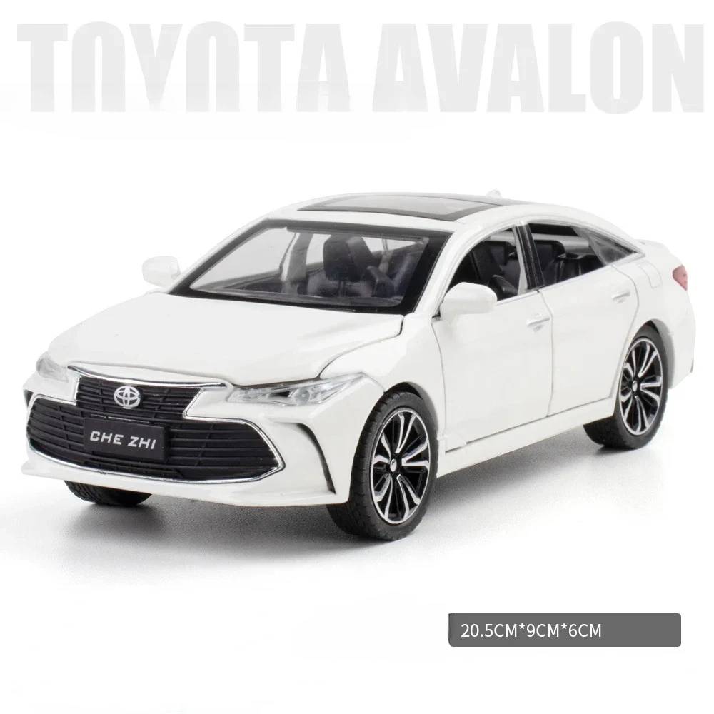 Black 1:24 Toyota Avalon Diecast Model 7 Black 1:24 Toyota Avalon Diecast Model - Image 7