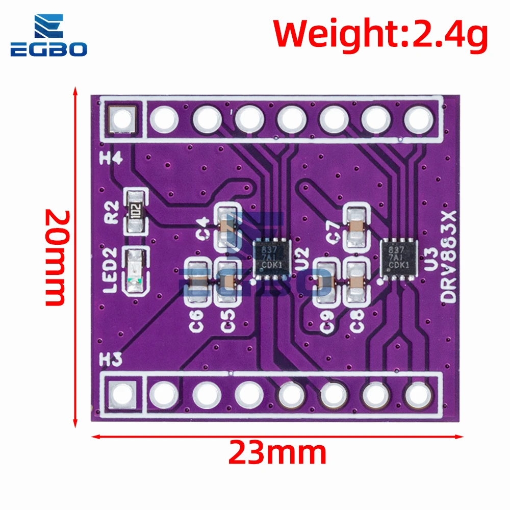 Dual-Channel DC H-Bridge Motor Driver Module 2 Dual-Channel DC H-Bridge Motor Driver Module - Image 2