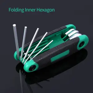 8-in-1 Folding Precision Tool Set in Black and Green 13 S8ae30e585bbb4e8dbd195e9a3090e115E