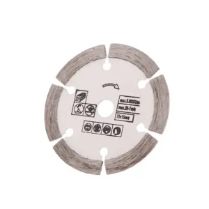 75mm Silver Diamond Cutting Disc for Angle Grinders 12 S8af718736f6b4db9ba20e43d6805a5d3u