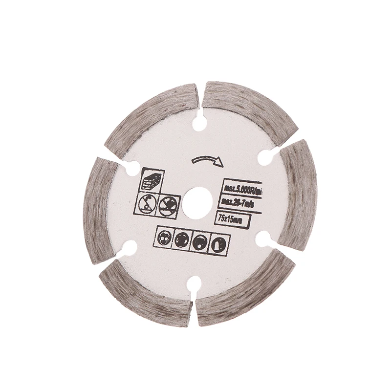 75mm Silver Diamond Cutting Disc for Angle Grinders 6 75mm Silver Diamond Cutting Disc for Angle Grinders - Image 6