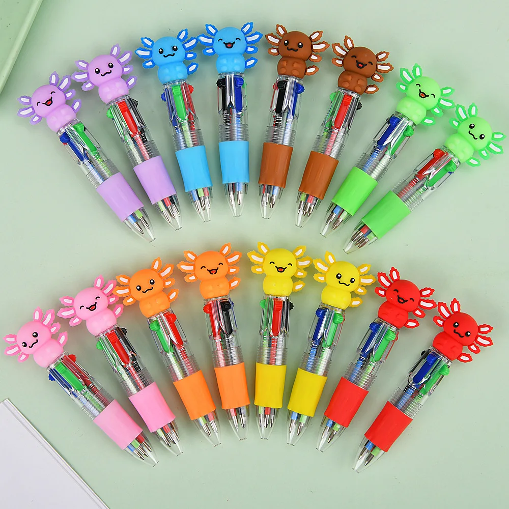 Colorful Cute Mini Pen Set with Plush Toppers 6 Colorful Cute Mini Pen Set with Plush Toppers - Image 6
