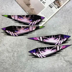 Anime Eyes Motorcycle Decals (Set of 4, 20x5cm) 9 S8b1d58bffc604ee9ae90a17c2795cd01Q