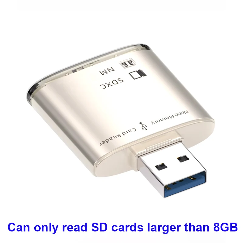 Premium USB 3.0 Dual Card Reader for SD/HD/MN 7 Premium USB 3.0 Dual Card Reader for SD/HD/MN - Image 7