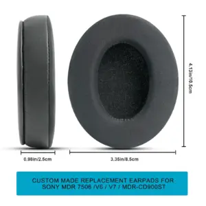 Premium Replacement Ear Pads for Sony MDR Headphones 8 S8b435447682c4b25816fb8d0f5e10f3d1