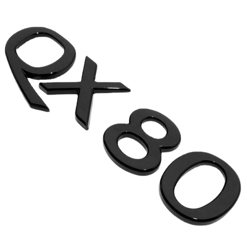 INFINITI QX80 2022 Silver Chrome Badge 2 INFINITI QX80 2022 Silver Chrome Badge - Image 2