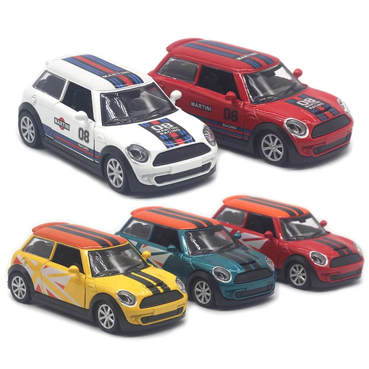 Mini Cooper Classic 1:32 Diecast Model in Vibrant Colors 5 Mini Cooper Classic 1:32 Diecast Model in Vibrant Colors - Image 5
