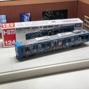 Vibrant Blue Keihan Train Thomas Model 1:64 Scale 8 S8b8d6423d6f64b84ba7a8ef4b8f51419s