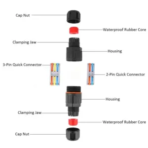 Outdoor Waterproof Wiring Connector IP68 32A 450V 12 S8bb4c825ccf74f00a210557a4b29b4b9h