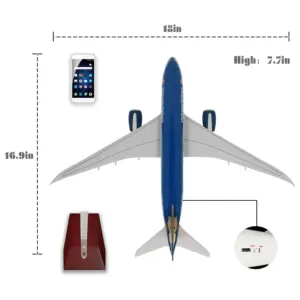 Vietnam Airlines 47cm Diecast Aircraft Model with LED 8 S8bd5079731c048249fadc18e0f1e94fdA