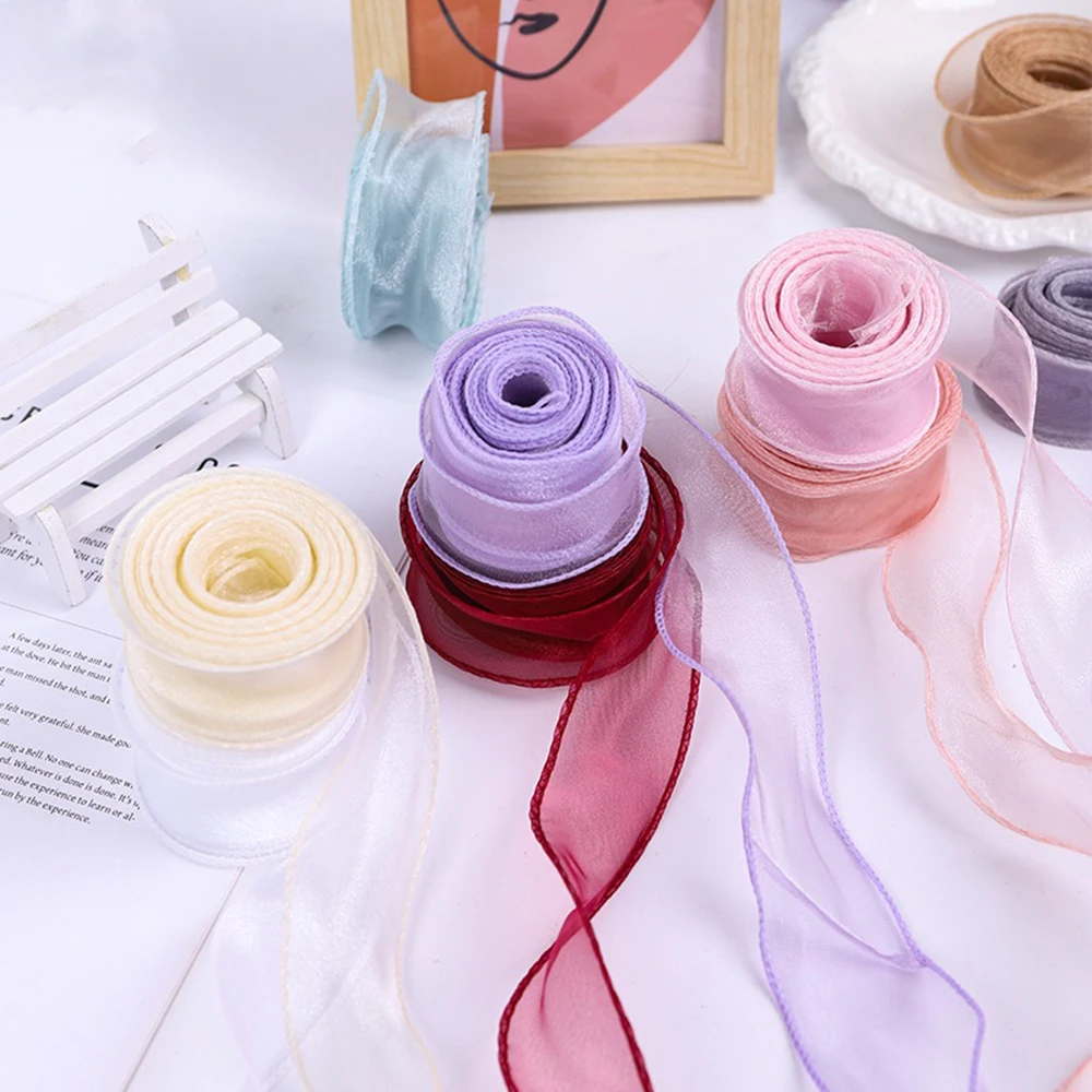 Pastel Silk Ribbon Crafting Set - 3 Rolls 3 Pastel Silk Ribbon Crafting Set - 3 Rolls - Image 3